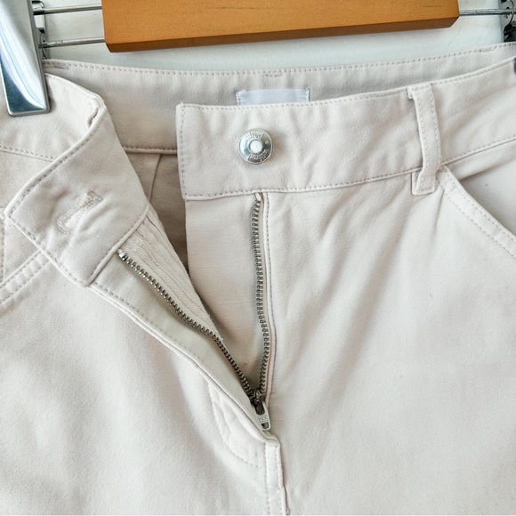 Aritzia Wilfred Free Brennan Pants in Birch Women's Modern Utility Cargo Size 00 - Picture 6 of 9